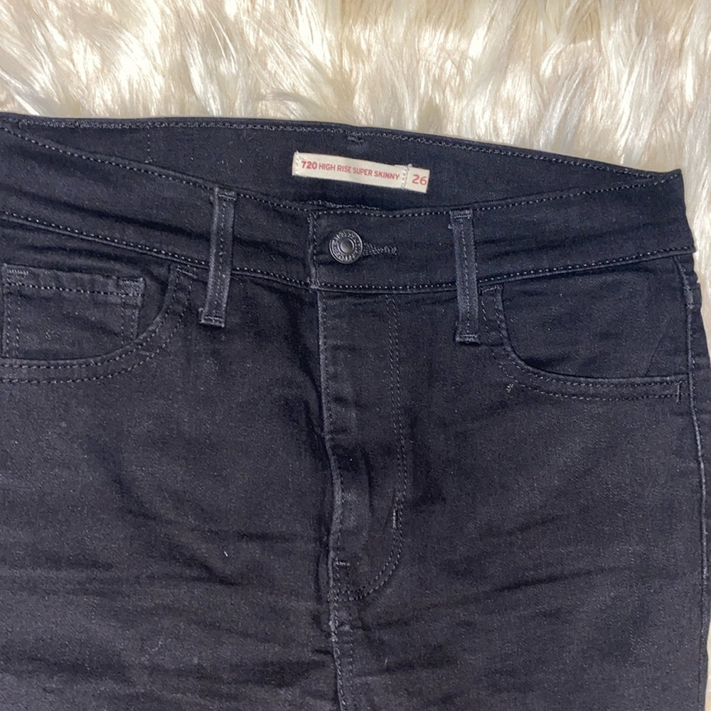 Levis 720 high rise super skinny jeans